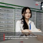 Сколько казахстанцы потратили на VIP-номера в 2023 году